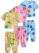 Next - Meisjes - Set van 3 pyjama's met joggingbroeken en katten/bloemenprint - Roze
