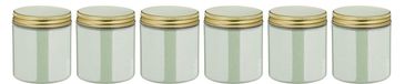 Scrubzout Dennen met Gouden Deksel Set van 6