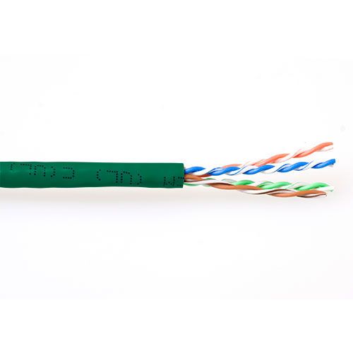 ACT CAT6 U/UTP PVC soepel netwerkkabel - Groen - 305 m