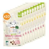 VEGDOG Brainy Bites – Puppy Training Treats met DHA, EPA & ARA – Hypoallergene Trainingssnacks – Minder dan 1 kcal per stuk