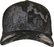 Flexfit Veil Camo pet S/M Zwart