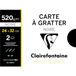 Clairefontaine carton résistant aux rayures, 240 x 320 mm, noir