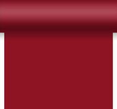 Duni Tafelloper Papier Bordeaux Rood 480 x 40 cm