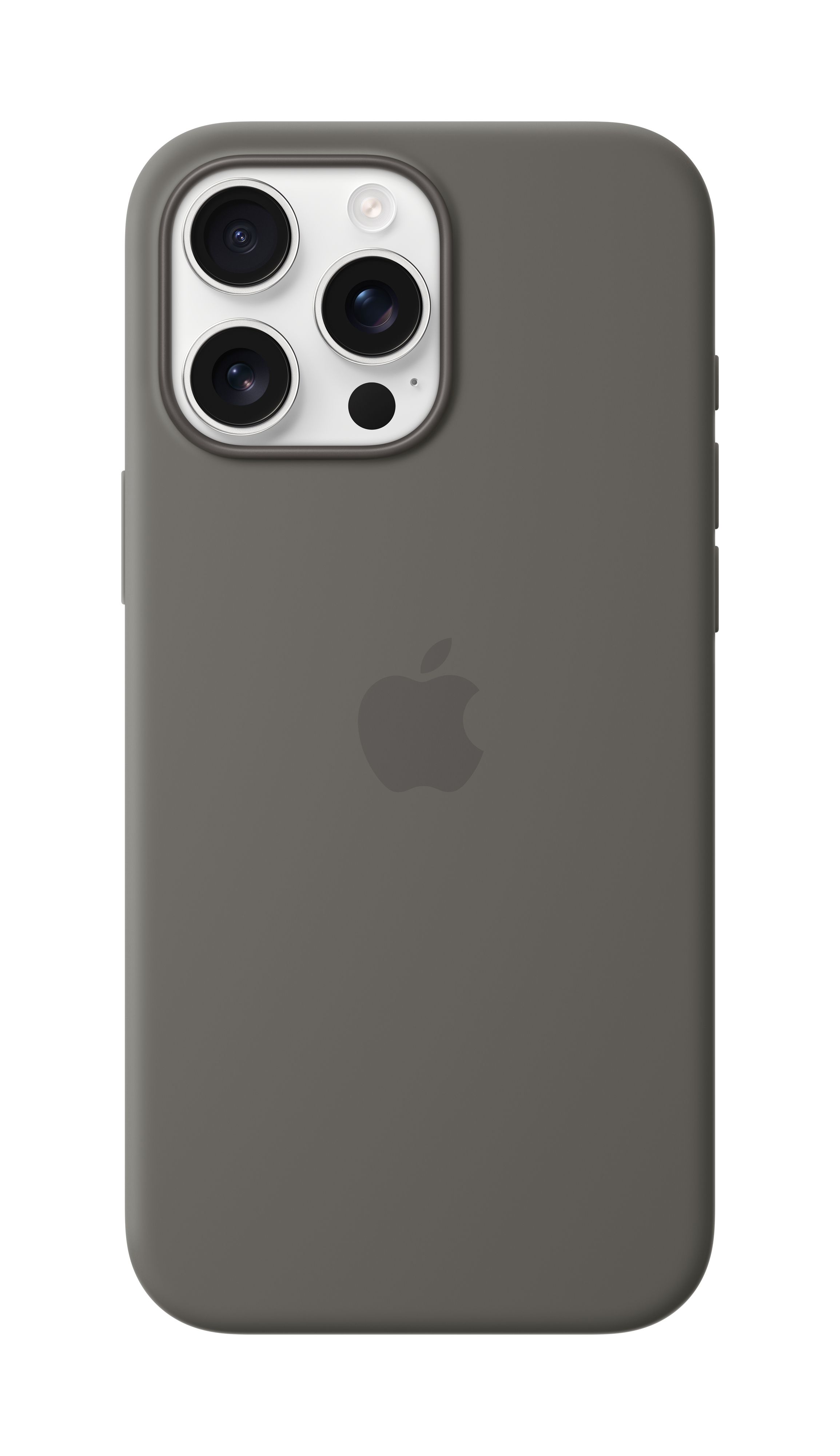 Apple Silicone Backcover MagSafe iPhone 16 Pro Max - Stone Gray