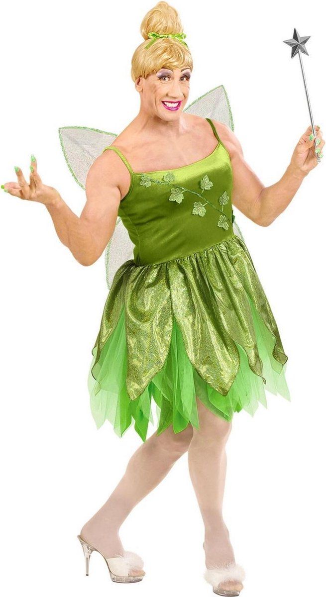 Widmann Potloodventer & Travestiet Kostuum | XL | Groen | Carnaval