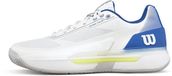 Wilson Rush Tour 5 Chaussures de tennis Unisexe Blanc/Deja Vu Bleu/Lunar Rock Taille 44