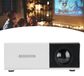 Projecteur HD 1080p, mini-projecteur portable avec HDMI, USB et prise audio 3,5 mm