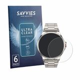 Savvies Protection d'écran pour Huawei Watch Buds 2 - Film protecteur transparent 6 Pièces