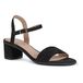 GEOX AURELY 50 DAMES Sandalen - ZWART - Maat 36,5