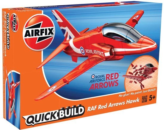 Airfix QUICKBUILD RED ARROWS HAWK
