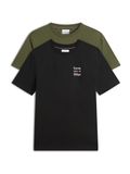 TOMMY HILFIGER Chemise vert olive / rouge / noir / blanc