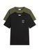 TOMMY HILFIGER Chemise vert olive / rouge / noir / blanc