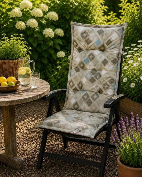 Madison Tuinkussen Hoge Rug Tomsen Yellow