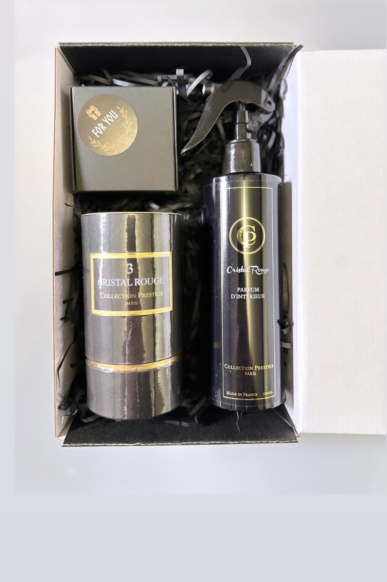 PRESTIGE COLLECTION Geschenk set 3 ( Cristal Rouge )