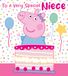 PEPPA PIG Niece Birthday Card