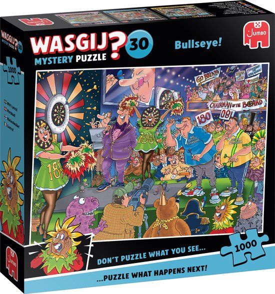 Wasgij Jumbo Wasgij Mystery 30 - Schot in de roos! - Puzzel - 1000 stukjes