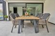 Lifestyle Garden Furniture Lifestyle Verona/Veneto 90 cm dining tuinset 5-delig