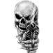 Lethal Threat stickers moto Gun