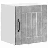 vidaXL Wandkast LUCCA Betongrijs 40 x 31 x 40 cm Bewerkt hout