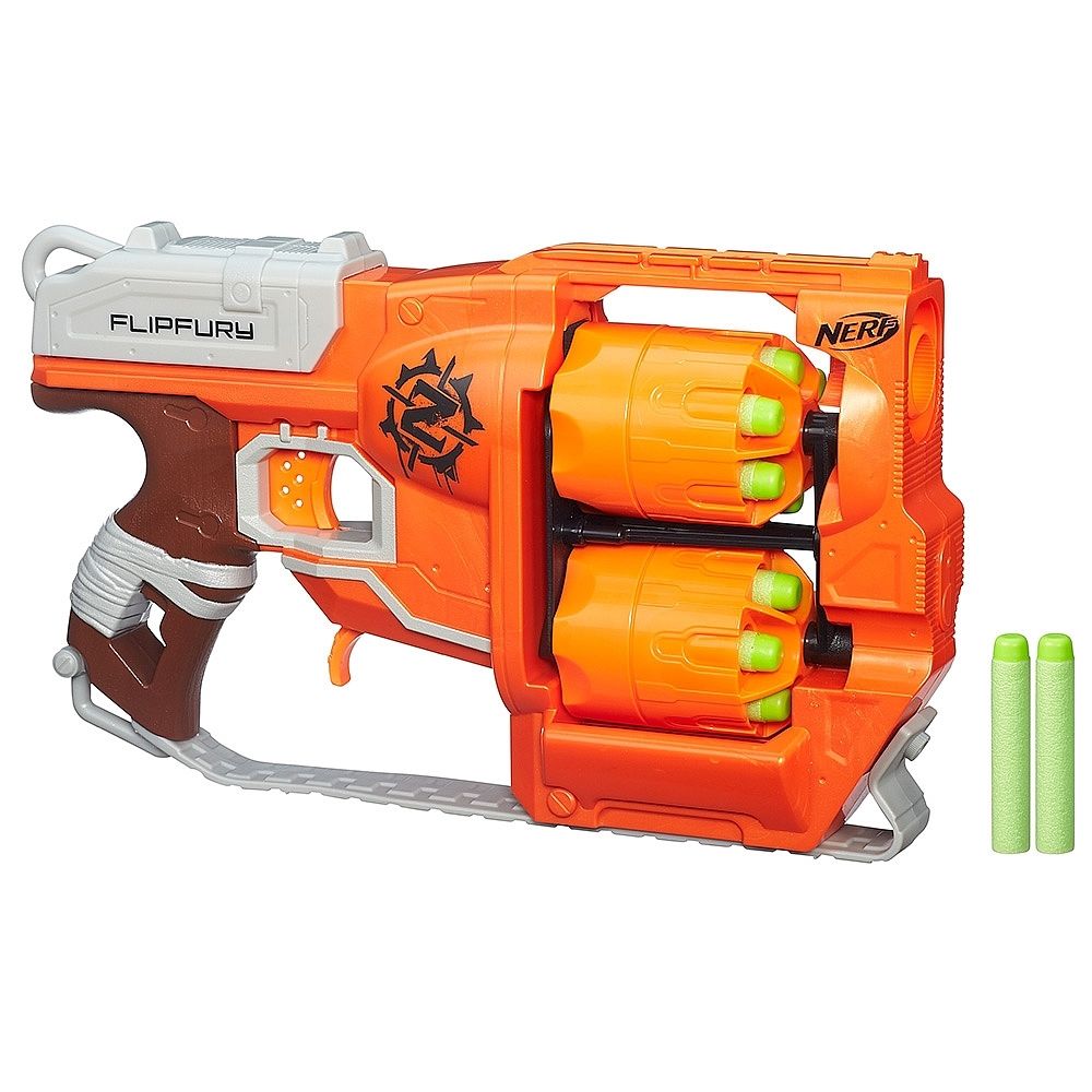 NERF Zombie Strike FlipFury - Blaster