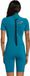Billabong 2025 Dames Foil 2mm Rug Ritssluiting Shorty Wetsuit ABJW5001 Multicolor S