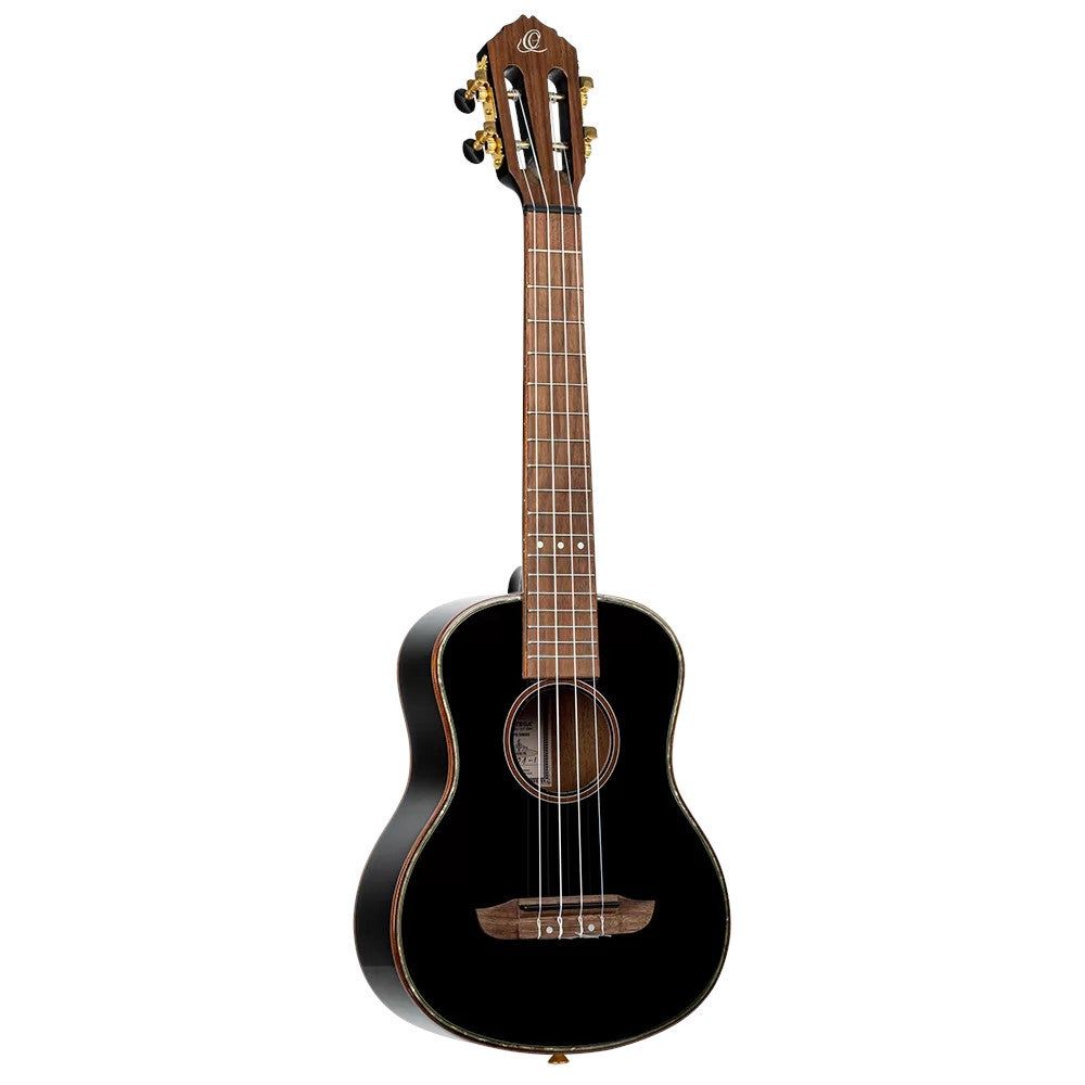Ortega RUOX-TE Onyx Series Tenor Ukulele - Black