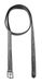 PFIFF Platin, beugelriem 'Batley', zwart 140 cm
