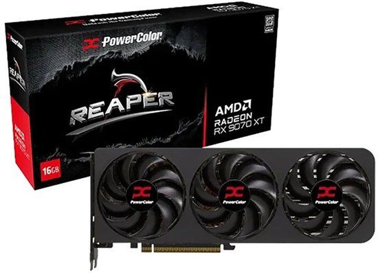 PowerColor Reaper Radeon RX 9070 XT AMD 16 GB GDDR6