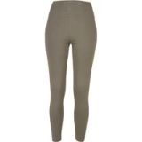 Urban Classics High Waist Jersey Legging Vrouwen 4XL Olijfgroen