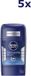 Nivea Deostick Fresh Active 5x 50ml