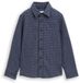 Tom Tailor Regular Fit overhemd met ruitjesmotief - Maat 92/98 - Black Purple Mini Check Design