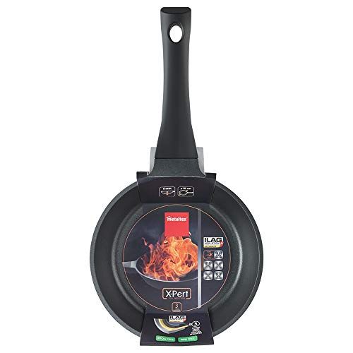 Metaltex XPERT - Koekenpan - 18cm - Gegoten Aluminium - 3 ILAG lagen coating
