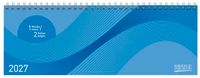 Tischkalender Korsch Verlag Tischkalender quer Professional Colourlux 2027 blau