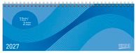 Tischkalender Korsch Verlag Tischkalender quer Professional Colourlux 2027 blau