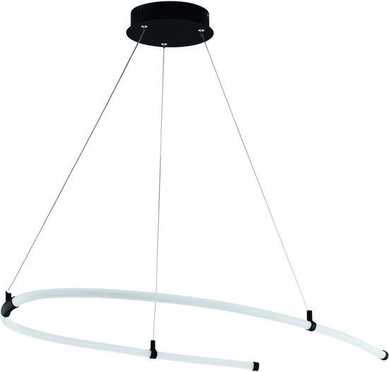 Eglo Alamedilla Hanglamp - LED - 97 cm - Zwart