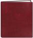 Pioneer Photo Albums Family Treasures Deluxe Burgundy Leather Scrapbook - 8.5 x 11 inch