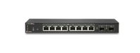SonicWall SWS12-8POE Switch L2 Géré Ethernet Gigabit PoE Noir