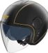Nolan N20-2 Visor Asso 356, casque ouvert, couleur: Noir Mat/Or, taille: M