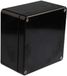 RS PRO Installatiedoos zwart IP66, BxDxH 160mm x 160mm x 90mm