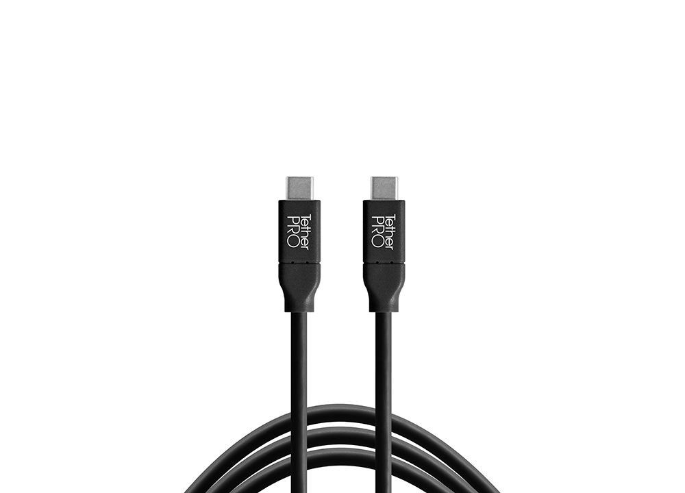 Tether Tools Tether Tools TetherPro USB-C - USB-C (1,8m zwart)