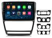 Awesafe Skoda 10-inch autoradio voor Skoda Octavia II (1Z3, 1Z5) modeljaren 2008-2013, met CarPlay, Android Auto, navigatie, Bluetooth 5.1, Wi-Fi en Mirror Link