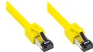 Alcasa 8080-150Y netwerkkabel Geel 15 m Cat8.1 S/FTP