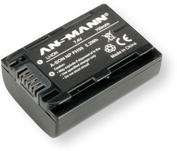 Ansmann A-Son NP FH50 - Camera Accu - Li-Ion - 700 mAh - 7,4 volt