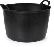 Plasticforte Flexibele kuip of emmer - zwart - 75 liter