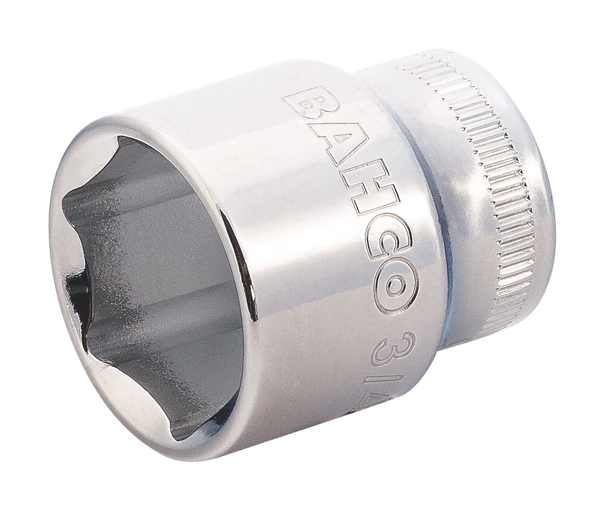 Bahco Dop 3/8" | zeskant | gepolijst | 1/2" - 7400SZ-1/2