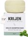 KRİJEN Krijen Vegan Shampoo Bar – Vaste shampoo met sheaboter en pepermuntolie – Voor droog en gekleurd haar – Hydraterend en herstellend – 50 g