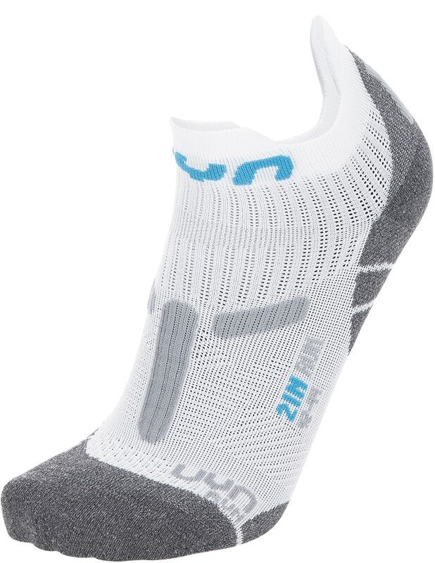 UYN 2 Running Socks Men white/grey
