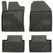 Frogum No.77 Automat / Vloermat - 3D Pasvorm - Geschikt voor Hyundai i30 III vanaf 2017 - TPE Rubber - 4-delig - Hoge Rand 4cm - Zwart