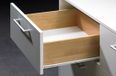 Hettich Ladegeleider FR 402 opliggend wit lang 250mm 25kg