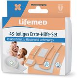 Lifemed eerste hulp pleisterset, 43 stuks